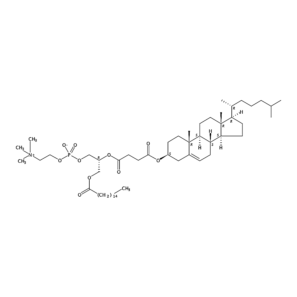 RHAWN 1-palmitoyl-2-cholesterylhemisuccinoyl-snglycero-3-phosphocholine
