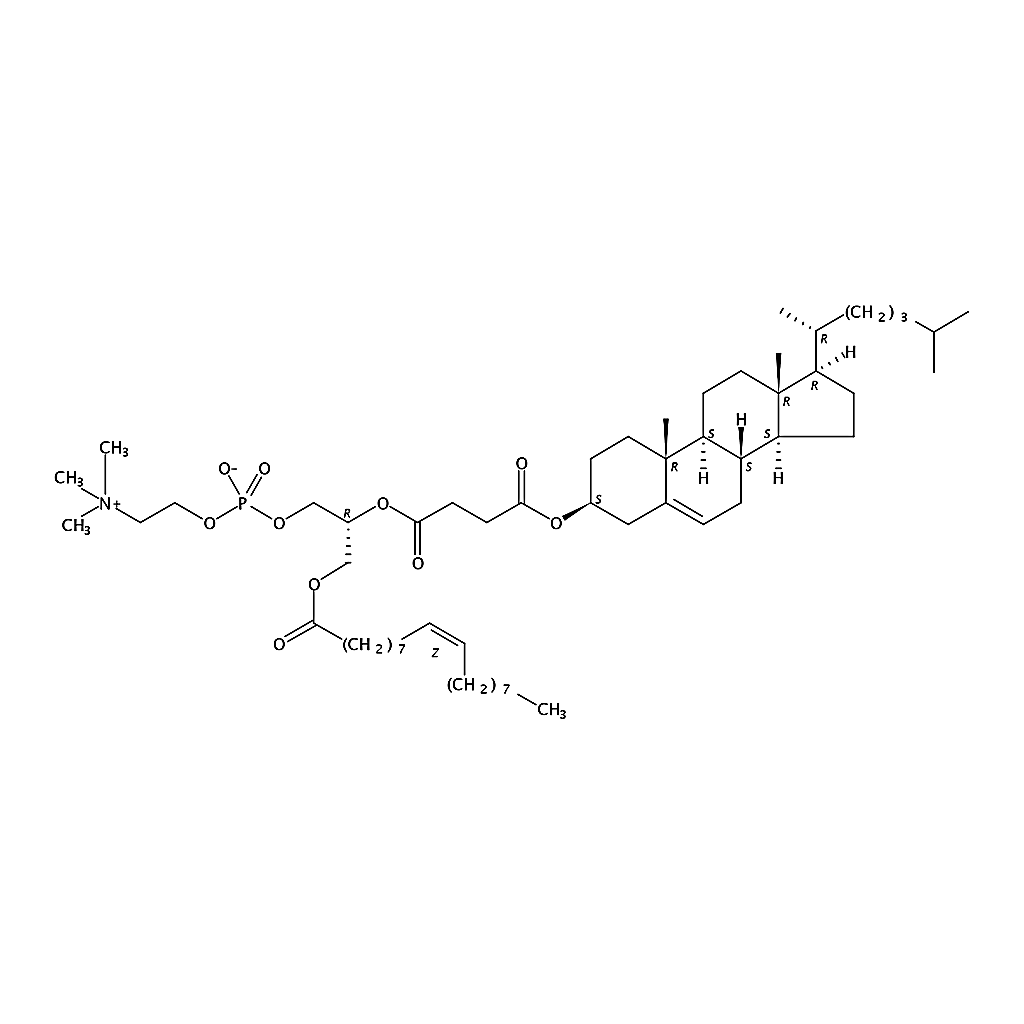 RHAWN 1-oleoyl-2-cholesterylhemisuccinoyl-sn-glycero-3-phosphocholine