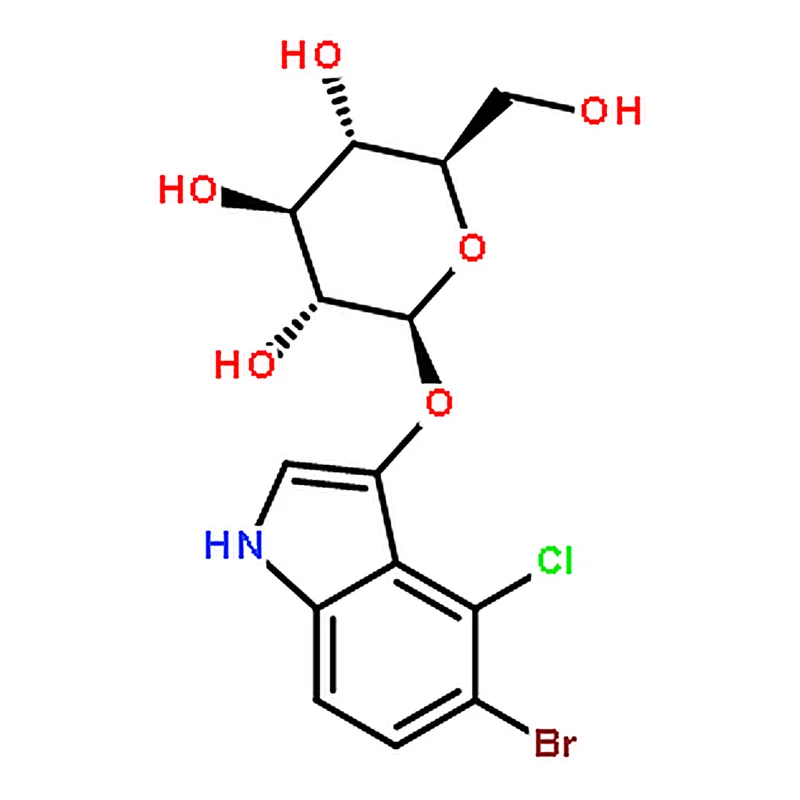 RHAWN 5-BROMO-4-CHLORO-3-INDOLYLB-D-GLUCOPYRAN OSIDE