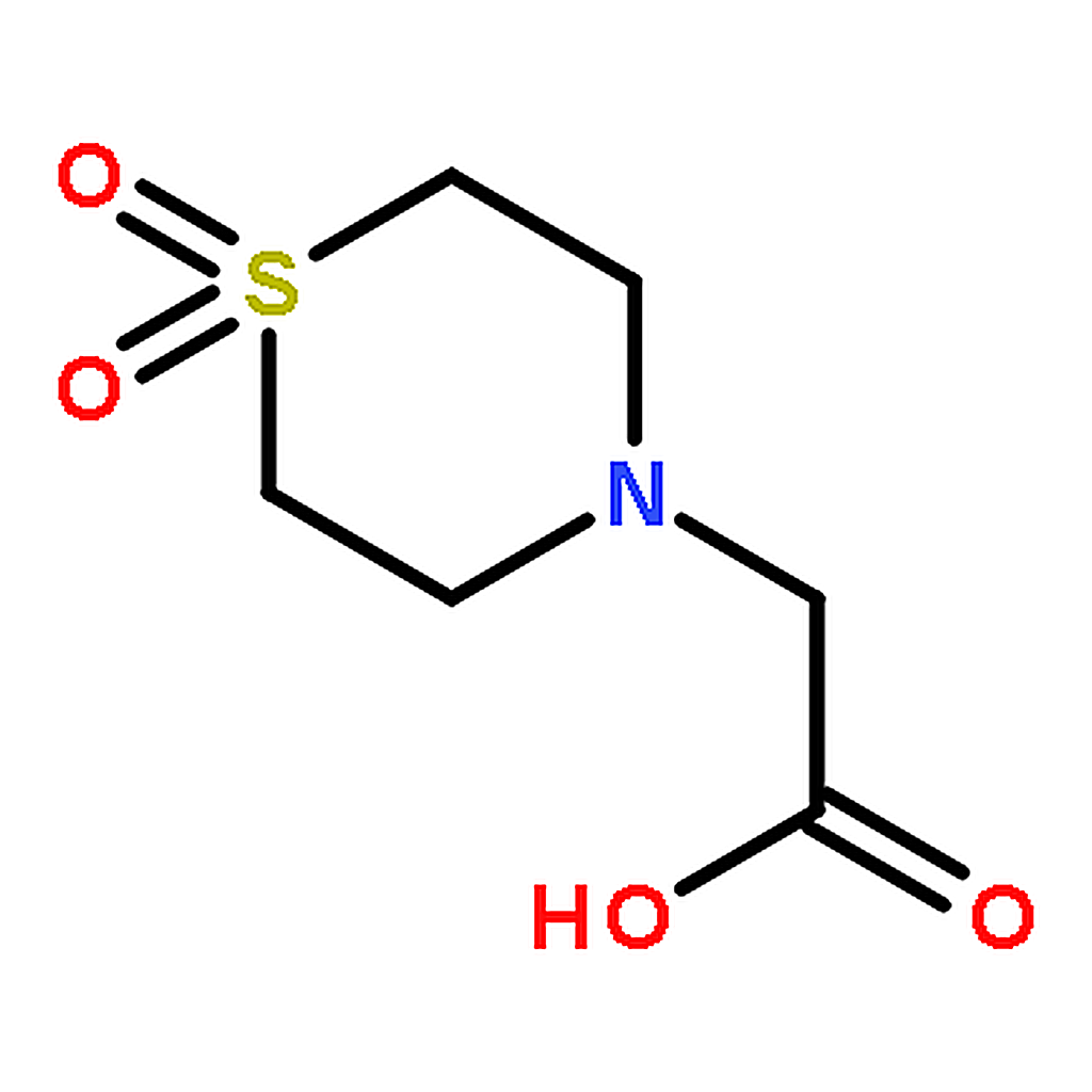 RHAWN Thiomorpholinoacetic Acid 1',1'-Dioxide Monohydrate