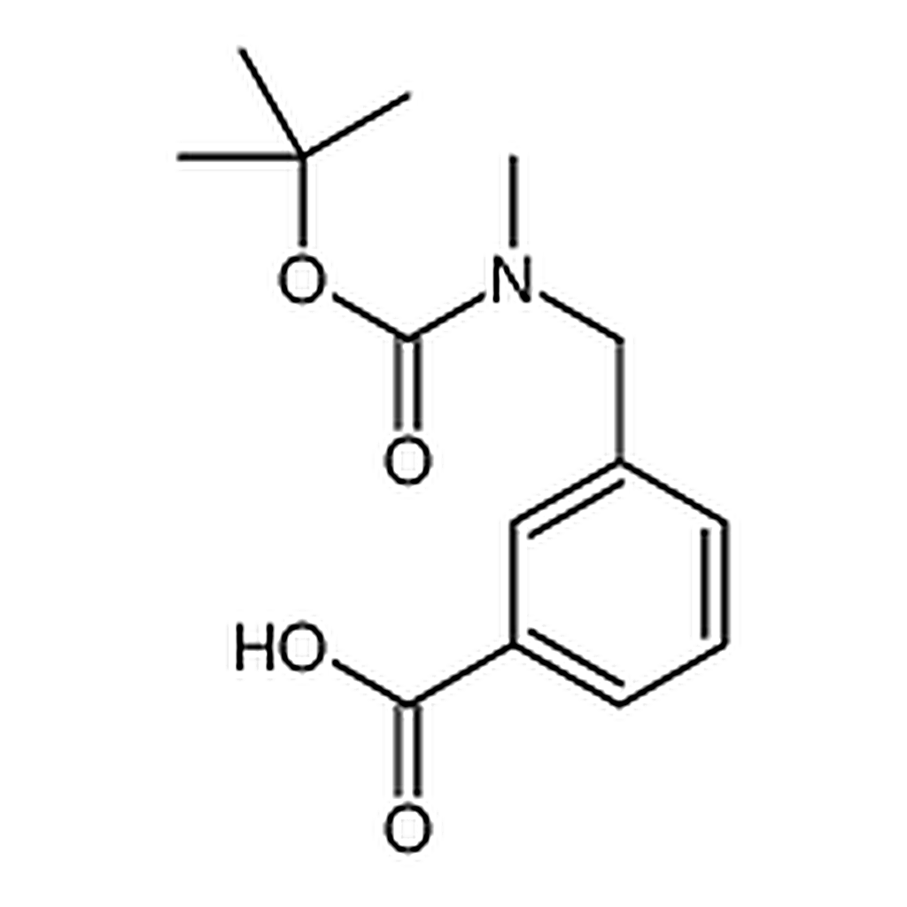 RHAWN 3-(((tert-Butoxycarbonyl)(methyl)amino)methyl)benzoic acid