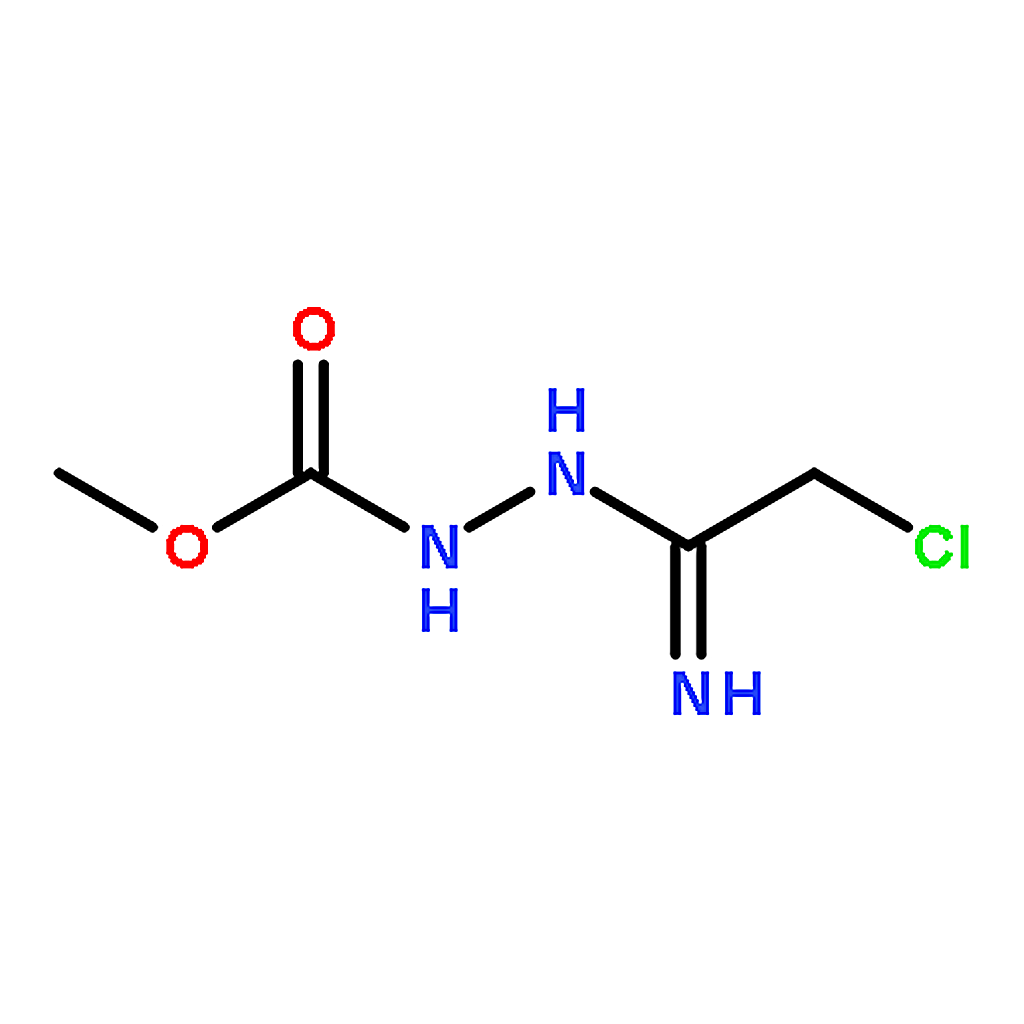 RHAWN Methyl 2-(2-chloro-1-iminoethyl)-hydrazinecarboxylate