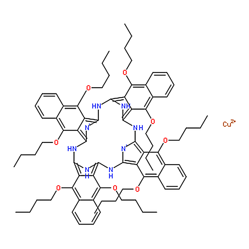 RHAWN Copper(II) 5,9,14,18,23,27,32,36-Octabutoxy-2,3-naphthalocyanine