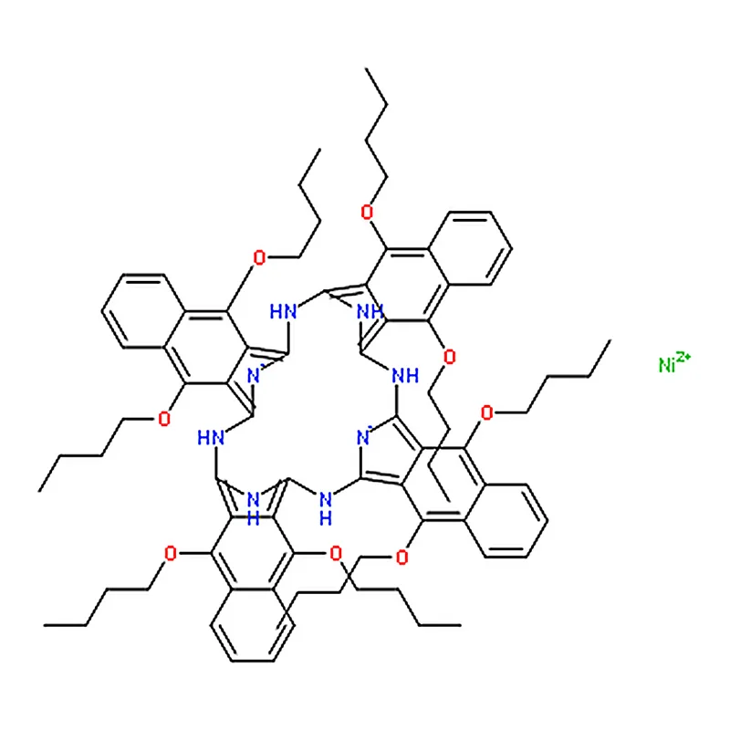 RHAWN Nickel(II)5,9,14,18,23,27,32,36-octabutoxy2,3-naphthalocyanine