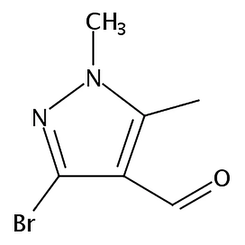 RHAWN 3-Bromo-1,5-dimethyl-1H-pyrazole-4-carbaldehyde