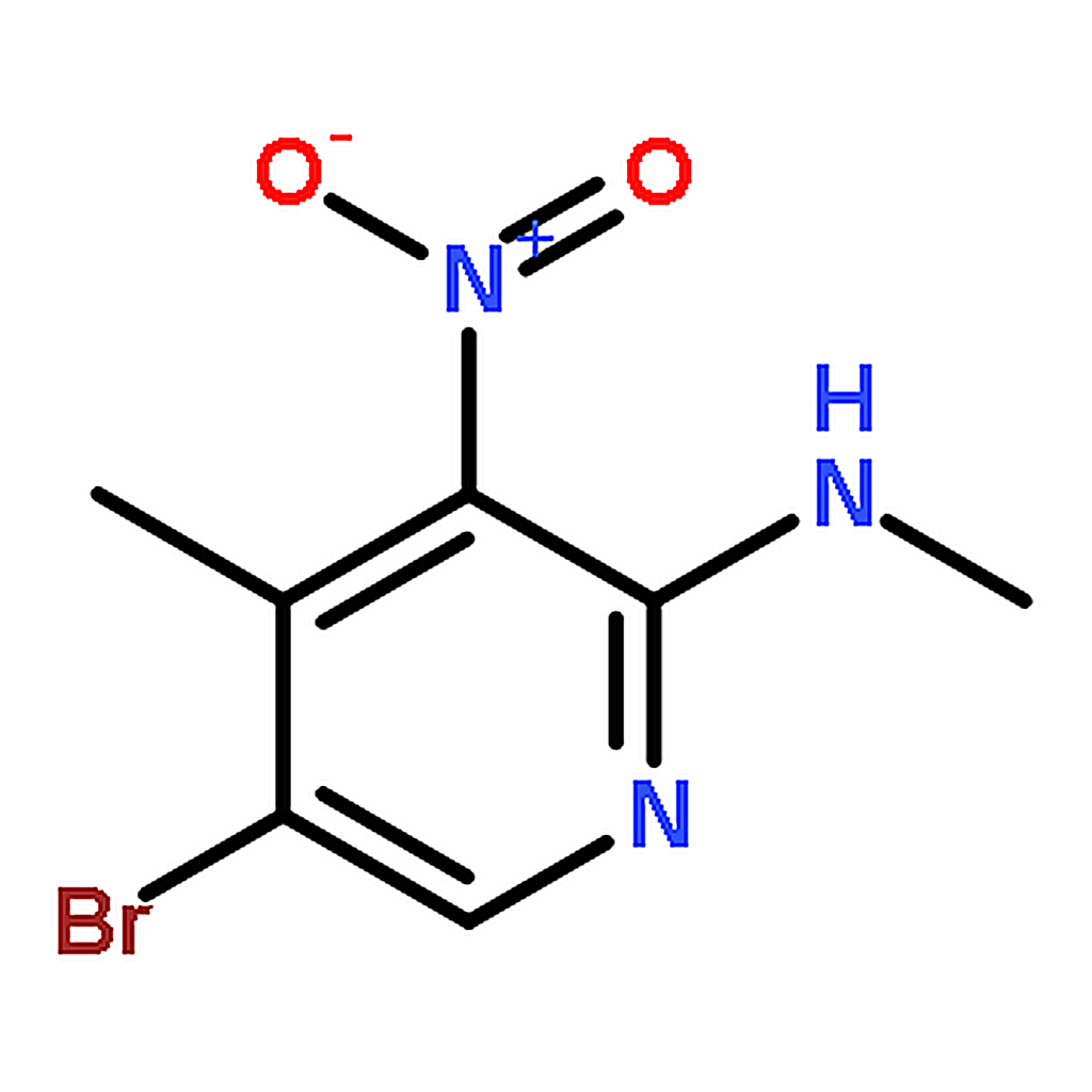 RHAWN 5-Bromo-N,4-dimethyl-3-nitropyridin-2-amine