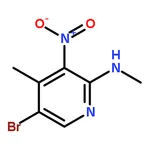 RHAWN 5-Bromo-N,4-dimethyl-3-nitropyridin-2-amine