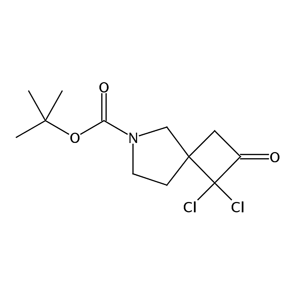 RHAWN 1,1-Dichloro-2-oxo-6-azaspiro[3.4]octane-6-carboxylic acid 1,1-dimethylethyl ester