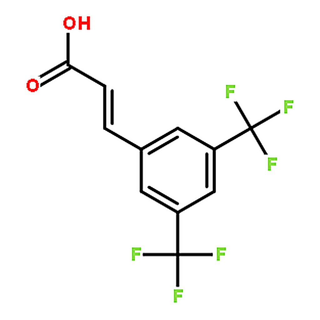 RHAWN 3-[3,5-bis(trifluoromethyl)phenyl]prop-2-enoic acid
