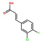 RHAWN 3-CHLORO-4-FLUOROCINNAMIC ACID