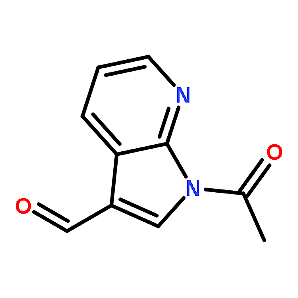 RHAWN 1-Acetyl-1H-pyrrolo[2,3-b]pyridine-3-carbaldehyde