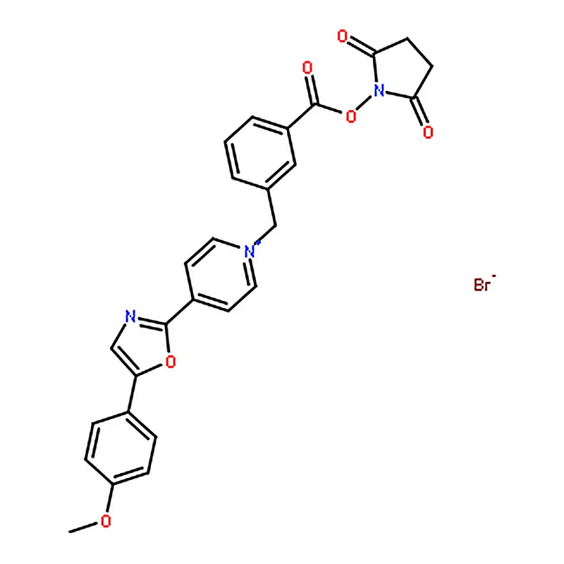 RHAWN N-(3-Succinimidyloxy-carbonyl-phenyl)-methyl-4-(5'-(4''-methoxy-phenyl)-2'-oxazolyl)-pyridin