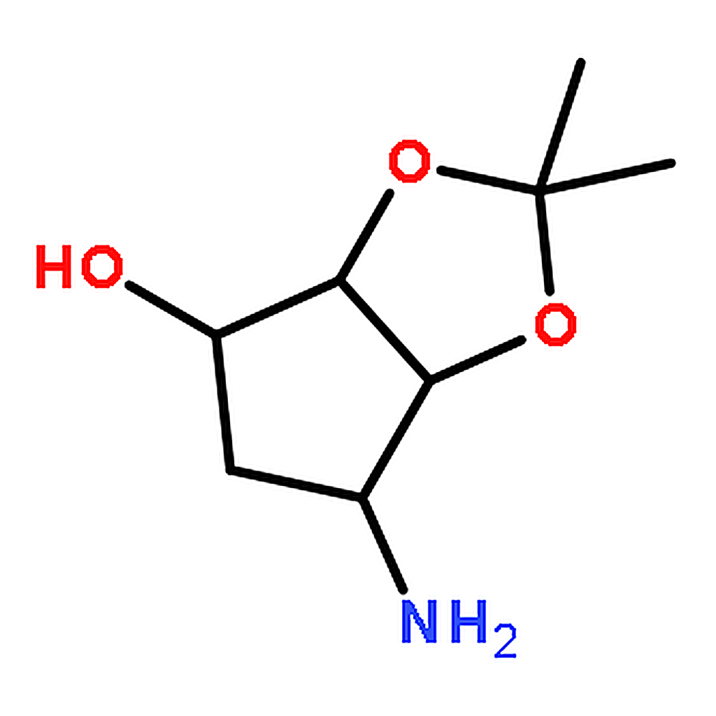 RHAWN (3aR,4S,6R,6aS)-6-Amino-2,2-dimethyltetrahydro-3aH-cyclopenta[d][1,3]dioxol-4-ol
