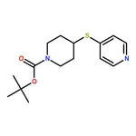 RHAWN 4-(Pyridin-4-ylsulfanyl)-piperidine-1-carboxylicacidtert-butylester