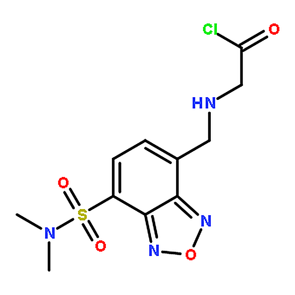 RHAWN DBD-COCl [=4-(N,N-Dimethylaminosulfonyl)-7-(N-chloroformylmethyl-N-methylamino)-2,1,3-benzox