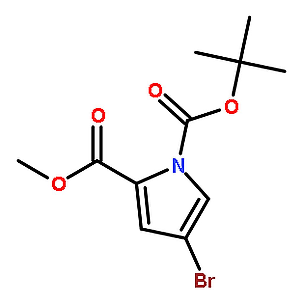 RHAWN 1-tert-Butyl 2-methyl 4-bromo-1H-pyrrole-1,2-dicarboxylate