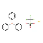 RHAWN Triphenylphosphinegold(I) trifluoromethanesulfonate