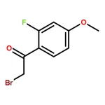 RHAWN 2-Bromo-1-(2-fluoro-4-methoxyphenyl)ethanone