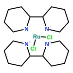 RHAWN cis-Bis-(2,2'-bipyridine)dichlororuthenium(II) dihydrate