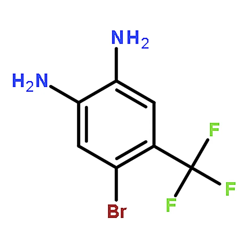 RHAWN 4-Bromo-5-(trifluoromethyl)benzene-1,2-diamine