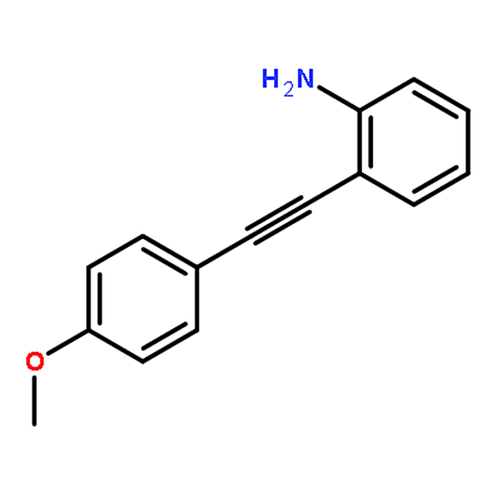 RHAWN 2-((4-Methoxyphenyl)ethynyl)benzeneaMine
