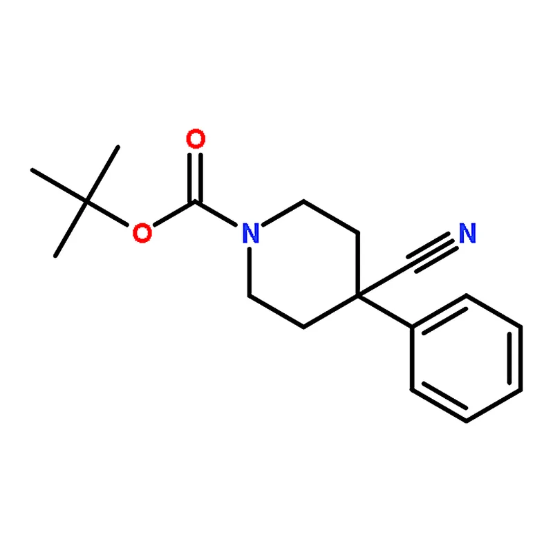 RHAWN tert-Butyl 4-cyano-4-phenylpiperidine-1-carboxylate
