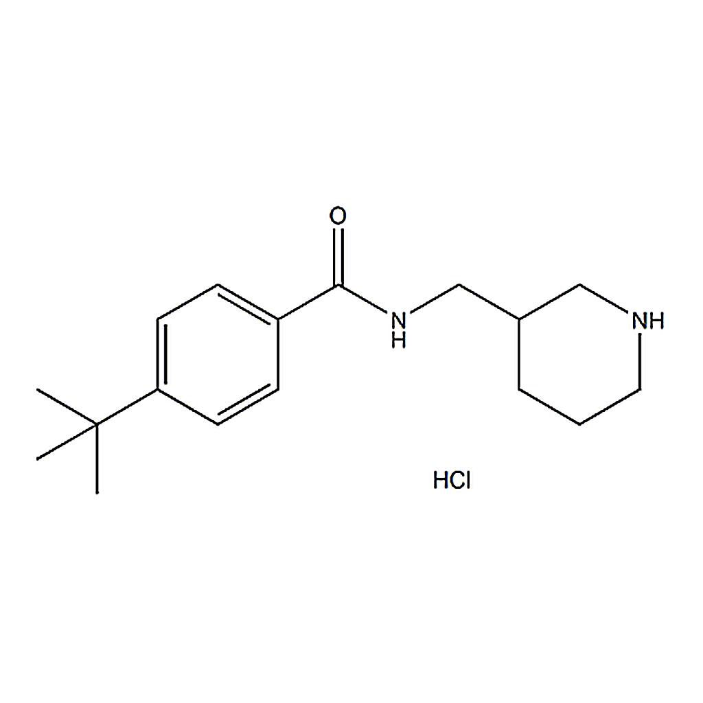 RHAWN 4-tert-Butyl-N-[(piperidin-3-yl)methyl]benzamide hydrochloride