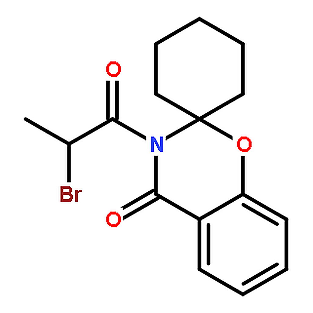 RHAWN 3-(2-Bromopropanoyl)spiro[benzo[e][1,3]oxazine-2,1'-cyclohexan]-4(3H)-one