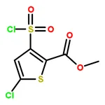 RHAWN Dimethyl3-(chlorosulfonyl)thiophene-2,5-dicarboxylate