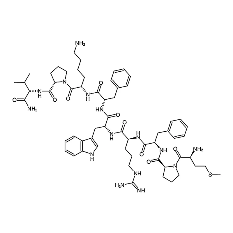 RHAWN H-Met-Pro-D-Phe-Arg-D-Trp-Phe-Lys-Pro-Val-NH2
