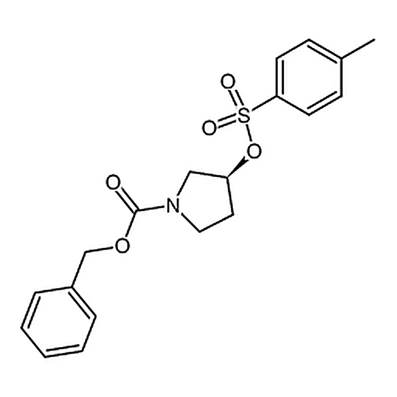 RHAWN (S)-3-(Toluene-4-sulfonyloxy)-pyrrolidine-1-carboxylic acid benzyl ester