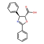 RHAWN (4S,5R)-2,4-Diphenyl-4,5-dihydrooxazole-5-carboxylic acid