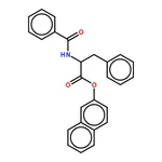 RHAWN <i>N</i>-Benzoyl-<small>DL</small>-phenylalanine 2-Naphthyl Ester