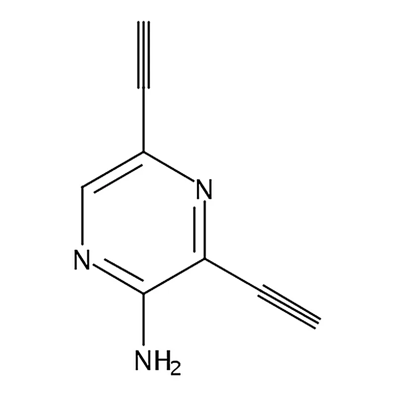 RHAWN 3,5-Diethynylpyrazin-2-amine