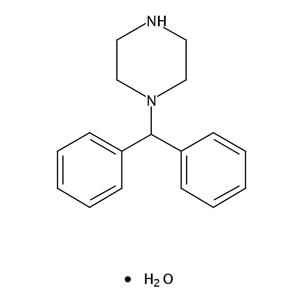 RHAWN 1-Benzhydrylpiperazine hydrate