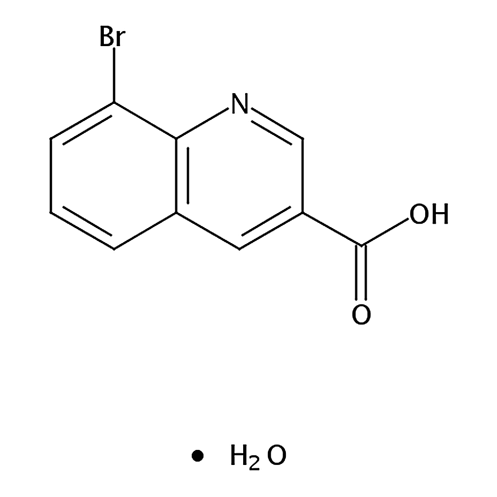 RHAWN 8-Bromoquinoline-3-carboxylic acid hydrate