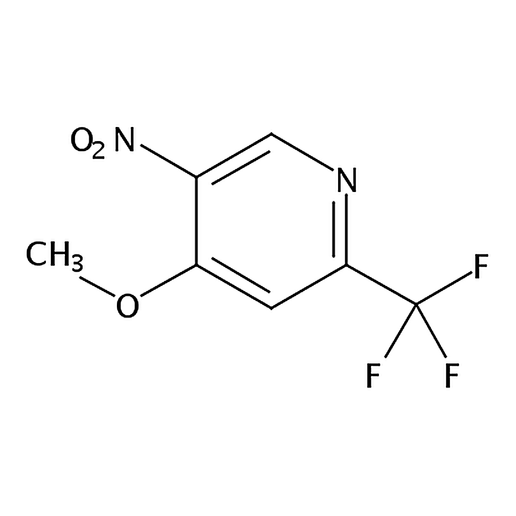 RHAWN 4-Methoxy-5-nitro-2-(trifluoromethyl)pyridine