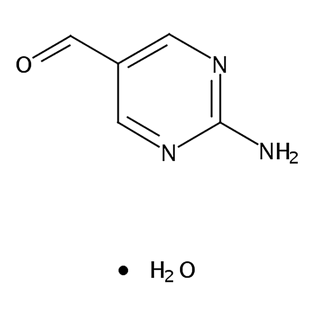 RHAWN 2-Aminopyrimidine-5-carbaldehyde hydrate