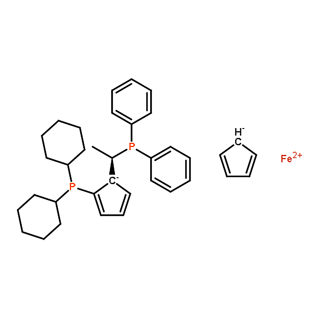 RHAWN (R)-1-[(S{p})-2-(Dicyclohexylphosphino)ferrocenylethyl]diphenylphosphine