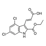 RHAWN 3-(4,6-Dichloro-2-(ethoxycarbonyl)-1H-indol-3-yl)acrylic acid
