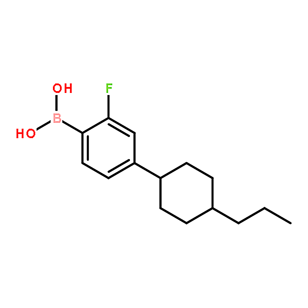 RHAWN 2-Fluoro-4-(trans-4-propylcyclohexyl)phenylboronic acid