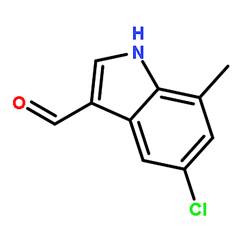 RHAWN 5-Chloro-7-methyl-1H-indole-3-carbaldehyde