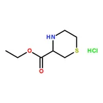 RHAWN THIOMORPHOLINE-3-CARBOXYLIC ACID ETHYL ESTER HYDROCHLORIDE