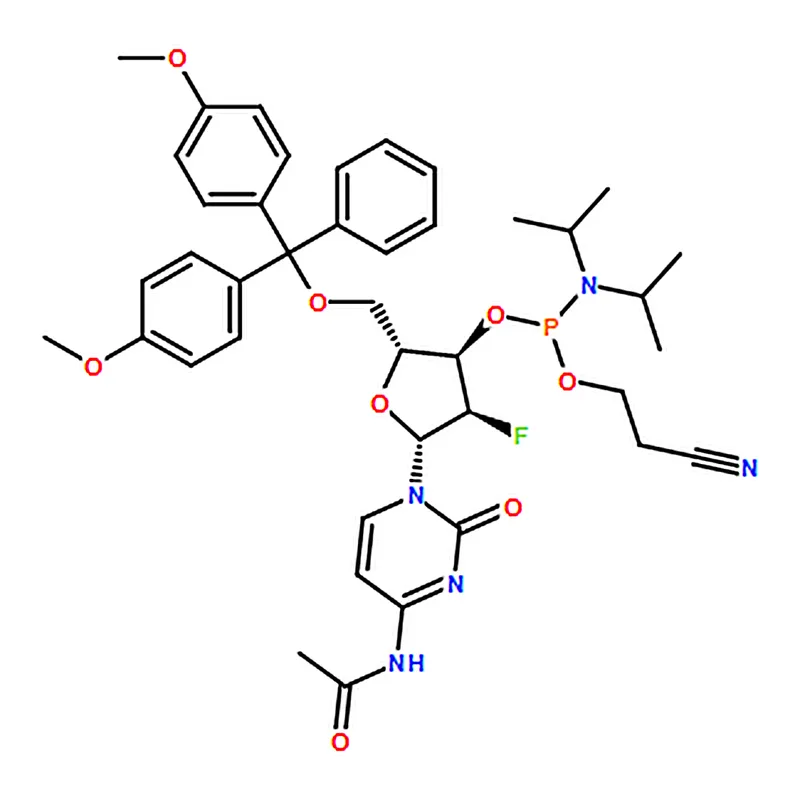 RHAWN (2R,3R,4R,5R)-5-(4-Acetamido-2-oxopyrimidin-1(2H)-yl)-2-((bis(4-methoxyphenyl)(phenyl)methox