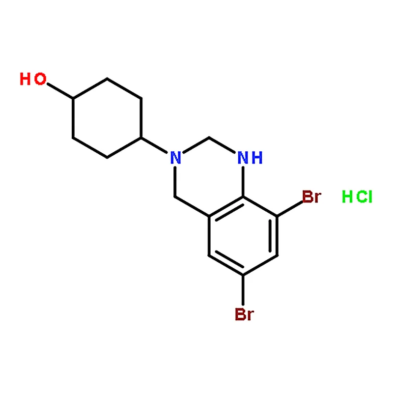 RHAWN trans-4-(6,8-dibromo-1,2-dihydroquinazolin-3(4H)-yl)cyclohexanol hydrochloride