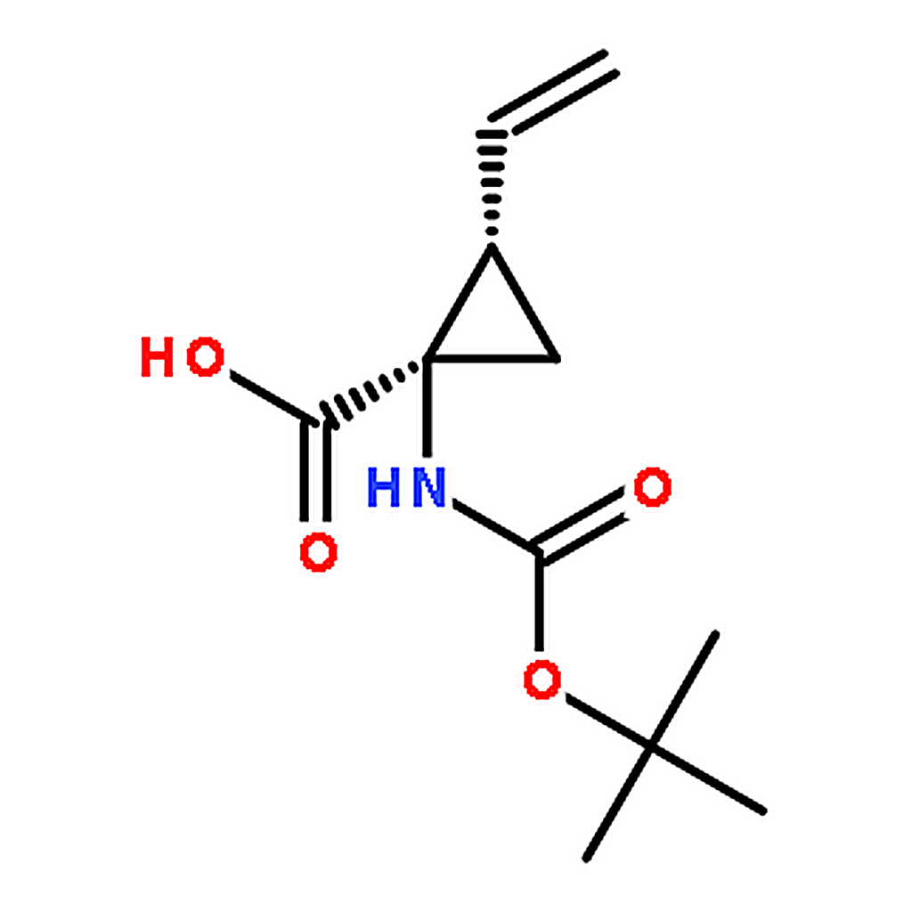 RHAWN (1R,2S)-1-((tert-Butoxycarbonyl)amino)-2-vinylcyclopropanecarboxylic acid