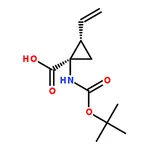 RHAWN (1R,2S)-1-((tert-Butoxycarbonyl)amino)-2-vinylcyclopropanecarboxylic acid