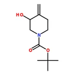 RHAWN tert-Butyl 3-hydroxy-4-methylenepiperidine-1-carboxylate