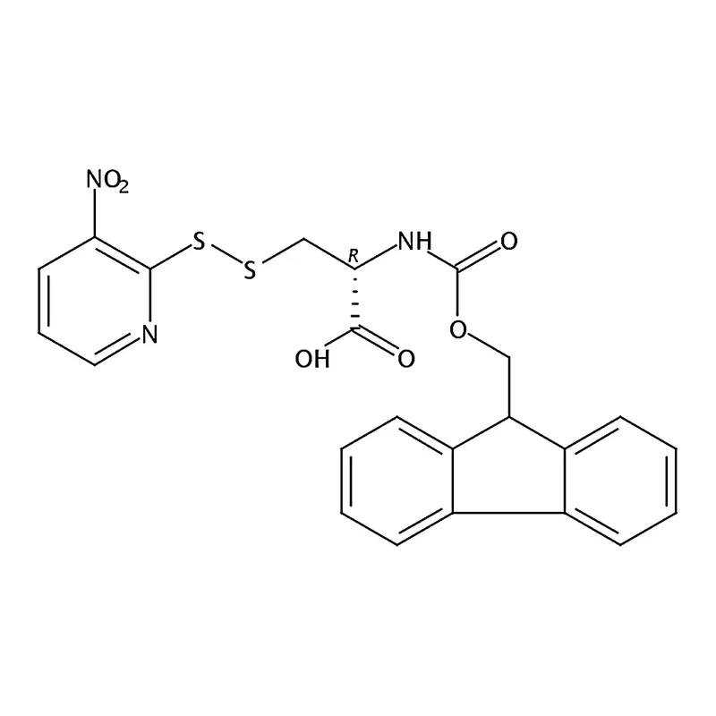 RHAWN (R)-2-((((9H-Fluoren-9-yl)methoxy)carbonyl)amino)-3-((3-nitropyridin-2-yl)disulfanyl)propano