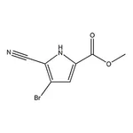 RHAWN Methyl 4-bromo-5-cyano-1H-pyrrole-2-carboxylate